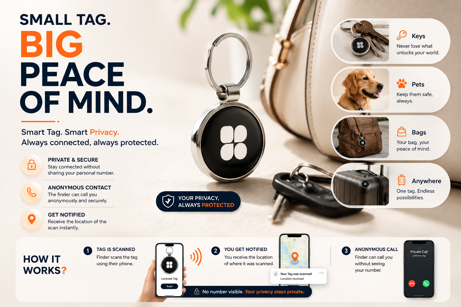 Beyond the Nameplate: How the Letstrack TouchTAG Premium Brings Active Protection to Keys, Bags and Larger Pets