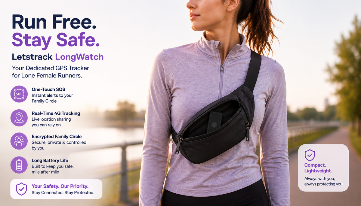 Running Alone? Choose a GPS Tracker for Personal Safety
