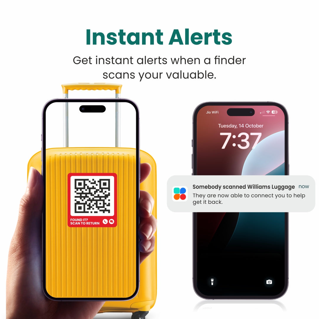 Call & Locate Luggage TAG