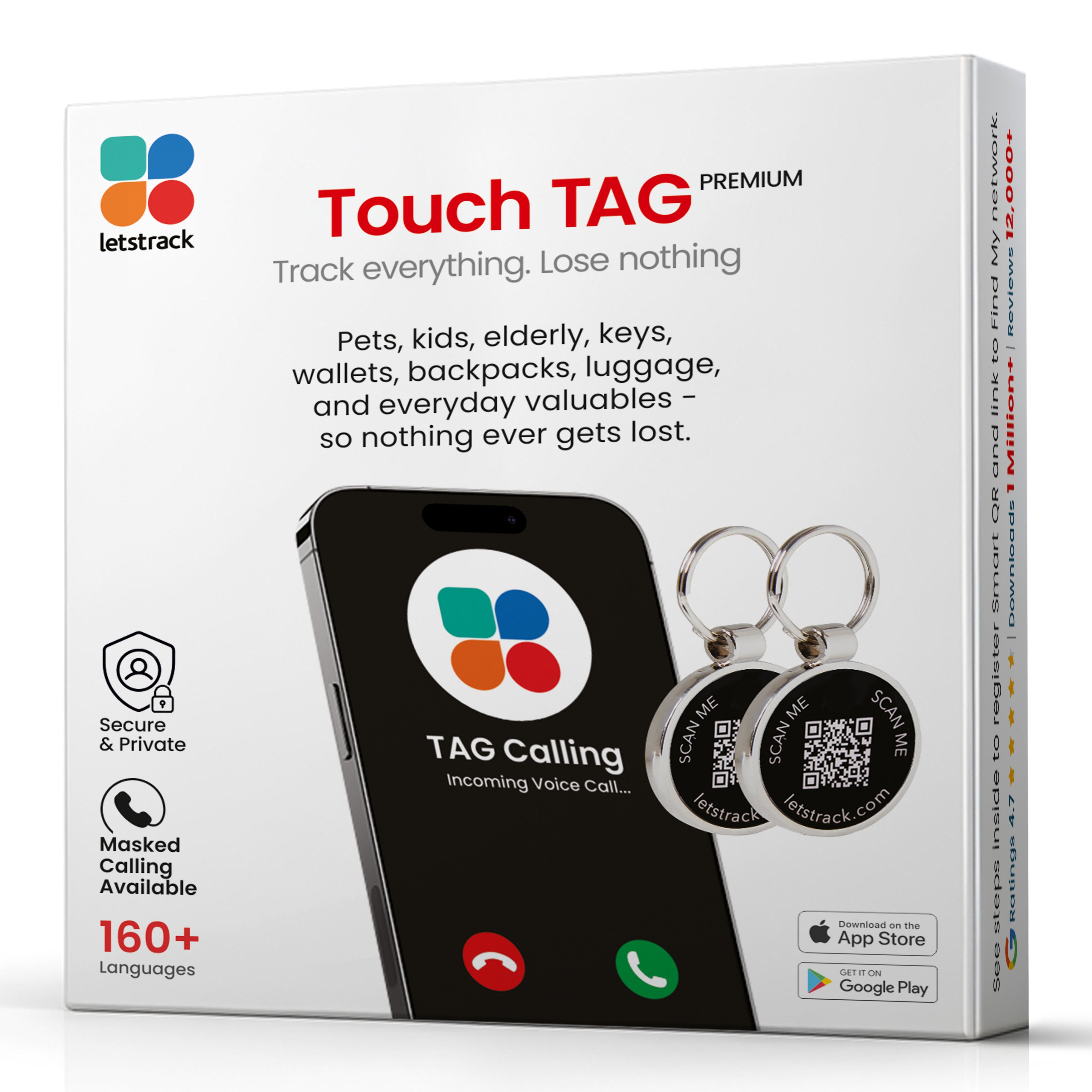 Call & Locate TouchTAG Premium