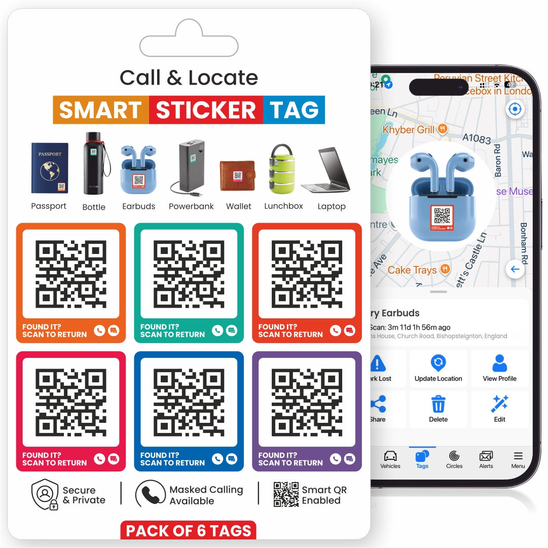 Call & Locate StickerTAG